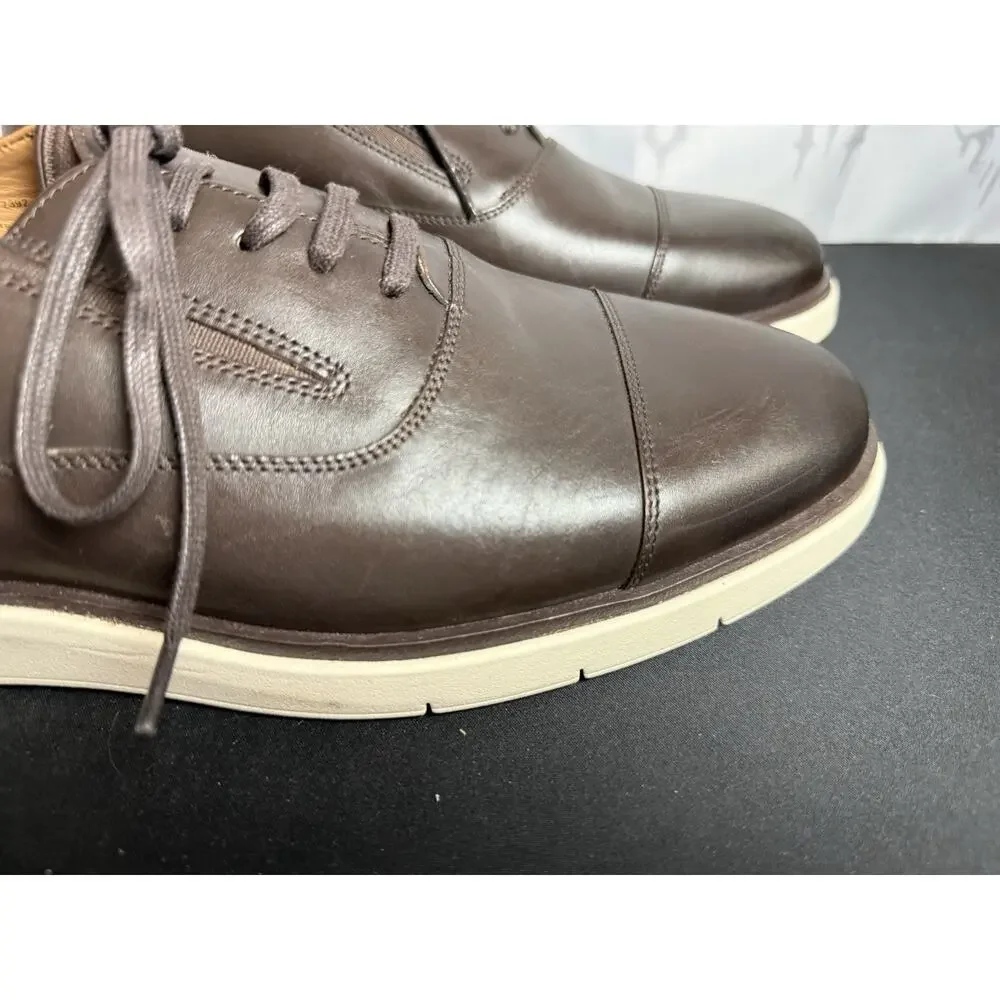 Allen Edmonds Carson Slip-On Hybrid Oxfords Espresso Leather Men’s 9.5D